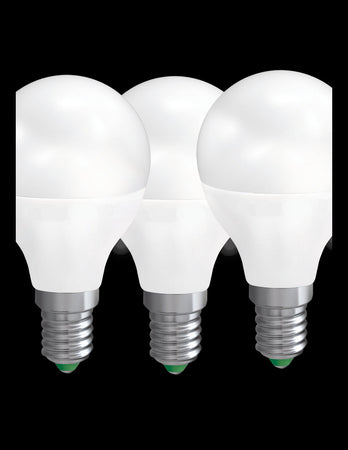 Lampadine LED E.Lite E14 5.5w Bianco, 45 x 80 mm, 3 unità