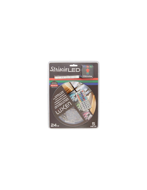 Striscia Led multicolor Luxen da 24w