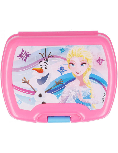 DISNEY BOX PORTA MERENDA ROSA 6X14X17 CM