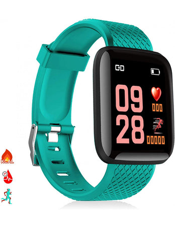 Smart bracelet Braccialetto intelligente DAM ID116 Turchese