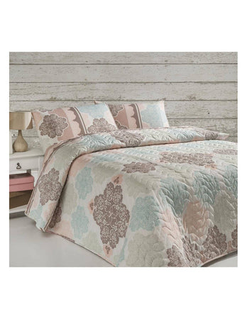 TRAPUNTINO MATRIMONIALE IN MISTO COTONE ANDALUCIA