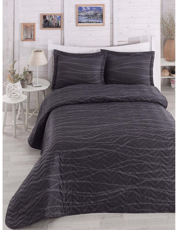 Eponj Home Trapunta grigia 250 x 200 cm