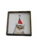 WOODEN ART QUADRO DECORATIVO GATTO