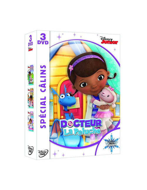 DISNEY Dvd Cofanetto 3 dvd Docteur La Peluche in lingua Francese