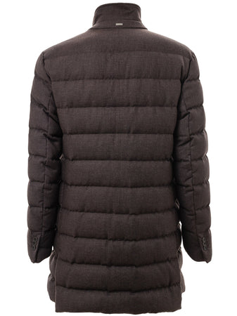 Herno Cappotto imbottito con colletto da uomo
