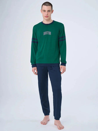 Ragno Pigiama Cotone Leggero da Uomo U653NQ S32 - Passarelli Biancheria