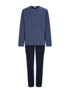 Ragno Pigiama Invernale da Uomo in Cotton Eco Pile U770N1 S42 - Passarelli Biancheria