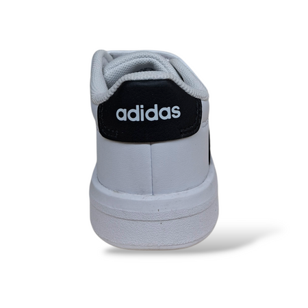 Sneakers bambino Adidas Grand Court bianco nero sportive
