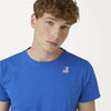 K-WAY T-Shirt Unisex Edouard Blu Reale Pieghevole