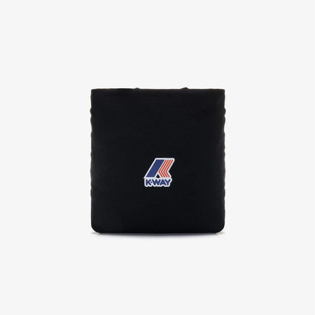 K-WAY T-Shirt unisex in Cotone Pieghevole Unisex blu con Logo - Le vrai Edouard