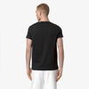 K-WAY T-Shirt unisex in Cotone Pieghevole Unisex nero con Logo - Le vrai Edouard