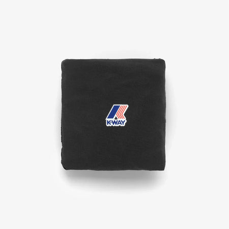 K-WAY T-Shirt unisex in Cotone Pieghevole Unisex nero con Logo - Le vrai Edouard