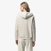 K-Way Prosper Felpa Unisex con Cappuccio Full Zip Poly Cotton K1126HW beige