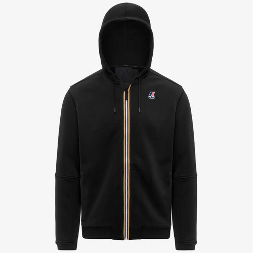 K-Way Prosper Felpa Unisex con Cappuccio Full Zip Poly Cotton K1126HW USY