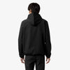 K-WAY felpa uomo Fleece da Viaggio Ripiegabile Unisex Nero Grigio Jourdain travel K2122YW BLACK