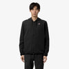 K-WAY felpa uomo Fleece da Viaggio Ripiegabile Unisex Nero Grigio Jourdain travel K2122YW BLACK