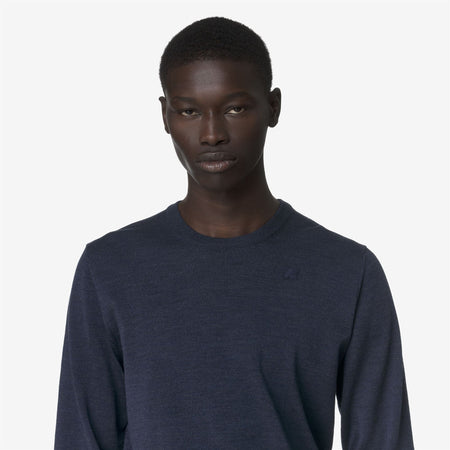 K-WAY Maglia uomo Pullover in Cashmere e Cotone 
K2142EW