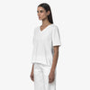 K-WAY T-Shirt donna in Cotone vestibilità regular scollo a V - K2148FW mod. Leda jersey