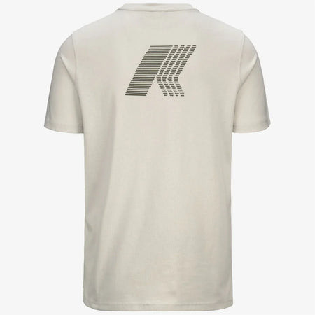 K-WAY T-Shirt uomo Casual in Cotone con Stampa Grafica