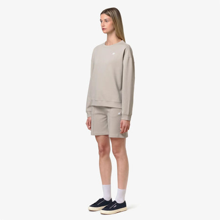 K-Way Felpa donna loizelle interlock K3157CW 634