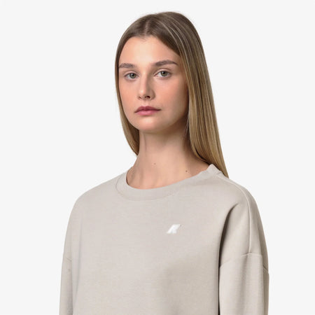 K-Way Felpa donna loizelle interlock K3157CW 634
