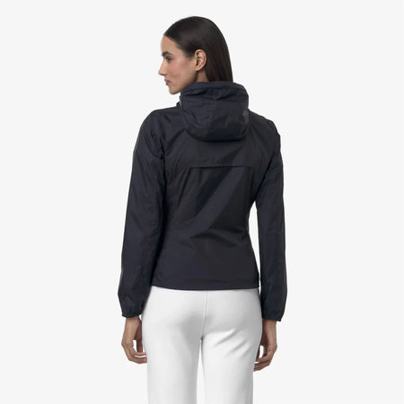 K-WAY Giacca Impermeabile capospalla donna Slim Fit Reversibile Donna Grigio Blu - Lily plus.2 double
