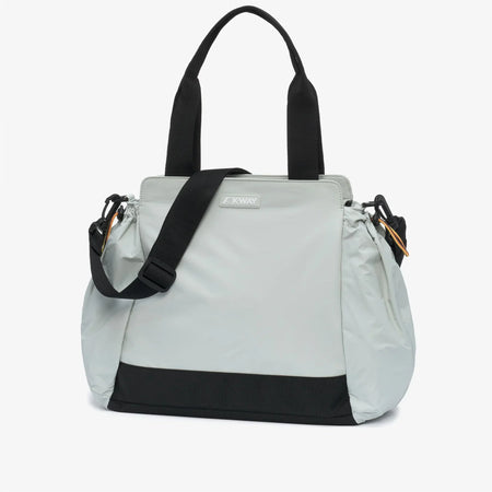 K-Way Aisy Shopping Bag Borsa Donna Impermeabile in Nylon Ripstop con Zip e Tasche – 30x32x18 cm