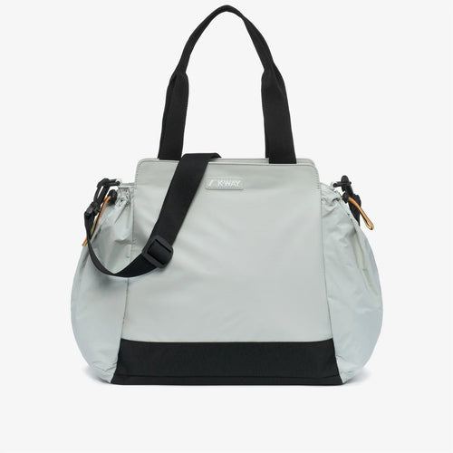 K-Way Aisy Shopping Bag Borsa Donna Impermeabile in Nylon Ripstop con Zip e Tasche – 30x32x18 cm