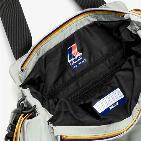 K-Way Aisy Shopping Bag Borsa Donna Impermeabile in Nylon Ripstop con Zip e Tasche – 30x32x18 cm