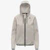 K-Way Journeer Felpa Unisex da Viaggio Impacchettabile K5138FW Beige 634