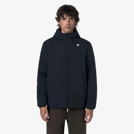 K-WAY jack st reversible capospalla uomo caldo Reversibile con Design Impermeabile K6128VW B3A