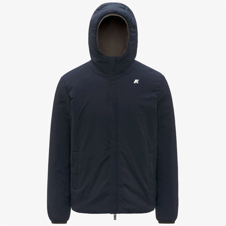 K-WAY jack st reversible capospalla uomo caldo Reversibile con Design Impermeabile K6128VW B3A