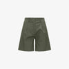 K-Way Bermuda Donna Chino Stretch in Gabardine Verde Militare Nive K6133MW