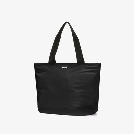 K-WAY Borsa donna Tote Impermeabile Unisex Nera e Grigia per Uso Quotidiano - Clere