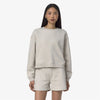 K-WAY felpa donna Pullover in Pile Casual Donna beige per Abbigliamento Athleisure