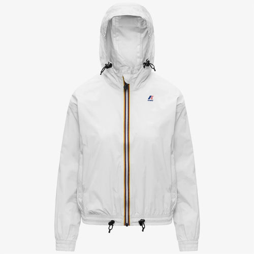 K-Way Le Vrai 4.0 Anny giubbino donna impermeabile bianco K71384W
