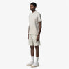 Polo uomo K-Way Vanoine beige slim fit in cotone stretch manica corta
