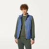 K-WAY felpa uomo Felpa in Pile Unisex Verde Scuro per Abbigliamento Urbano - Le vrai auguste poly cotton