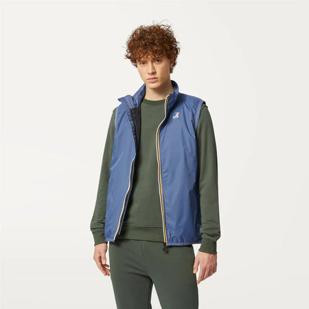 K-WAY felpa uomo Felpa in Pile Unisex Verde Scuro per Abbigliamento Urbano - Le vrai auguste poly cotton