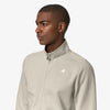 K-WAY felpa uomo Giacca in Fleece beige da Uomo Athleisure per Uso Urbano K81369W