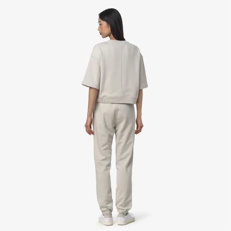 K-WAY Pantaloni in felpa donna Sportivi Athleisure Donna con Vita Regolabile