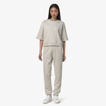 K-WAY Pantaloni in felpa donna Sportivi Athleisure Donna con Vita Regolabile