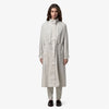 K-Way Barbrein cappotto donna lungo impermeabile 3 layer cotone water repellent oversize