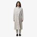 K-Way Barbrein cappotto donna lungo impermeabile 3 layer cotone water repellent oversize