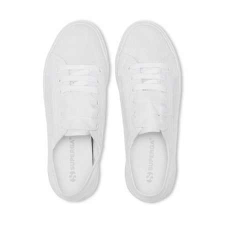 Superga scarpa donna Sneakers con Zeppa Floreali Bianche da Donna per Tempo Libero
Flower Sangallo 2740