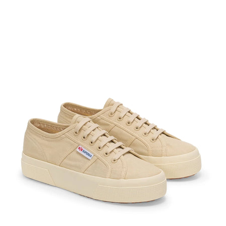 Superga scarpa donna 2740 PLATFORM LINEN