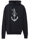Dolce & Gabbana Felpa con stampa Marina da uomo