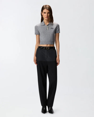 Pinko GORGONA POLO LANA MERINOS CACH FW25 da donna