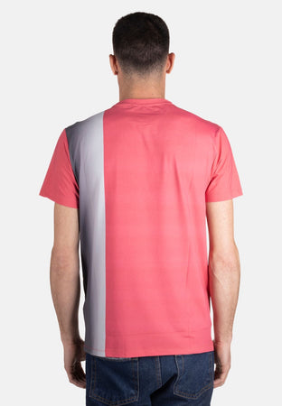 TRUSSARDI T-SHIRT VERTICAL LOGO da uomo