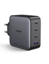 UGREEN Caricatore USB 100W GaN Nexode- 3x Type-C- 1xUSB3 Black